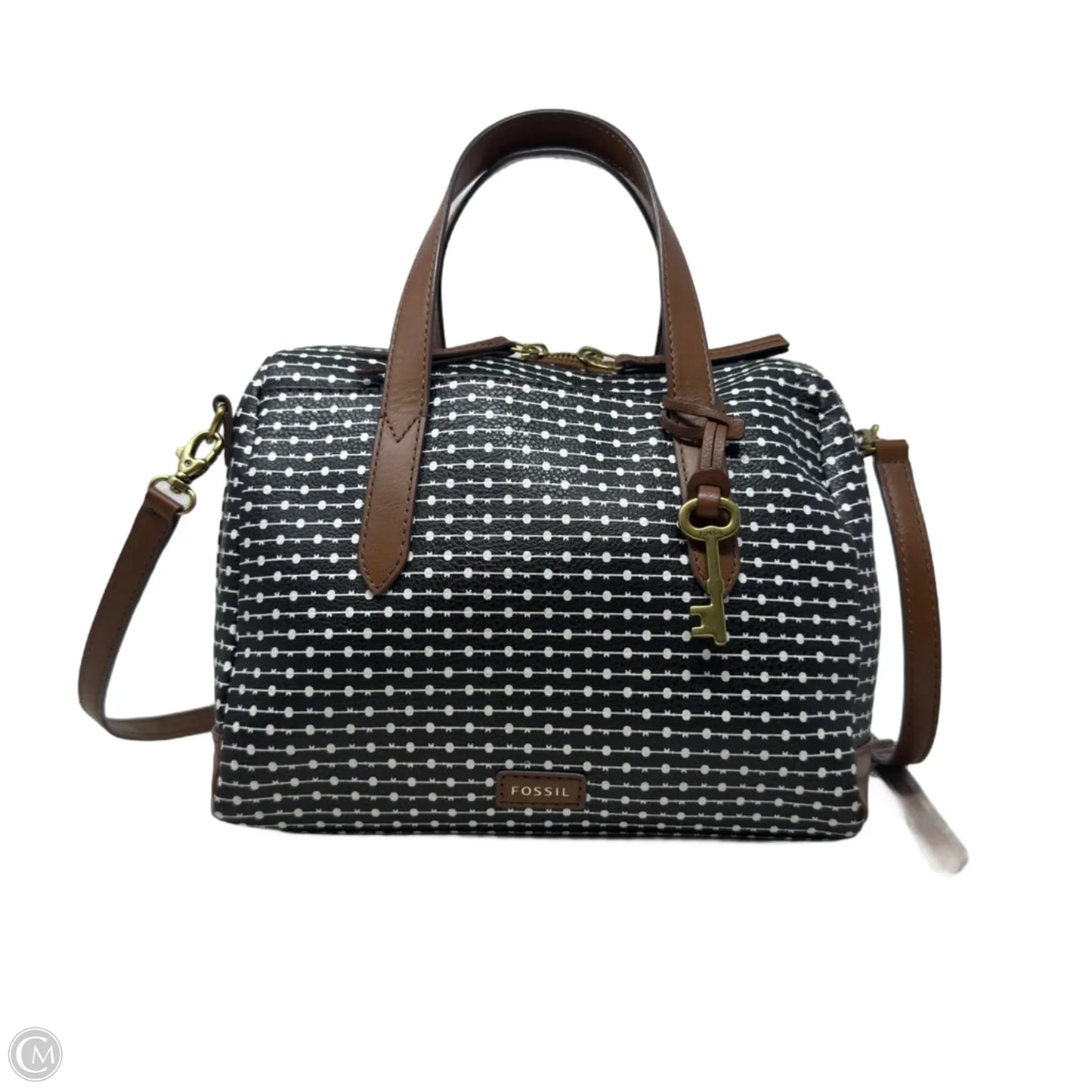 Rachel PVC Satchel By Fossil, Size: Medium