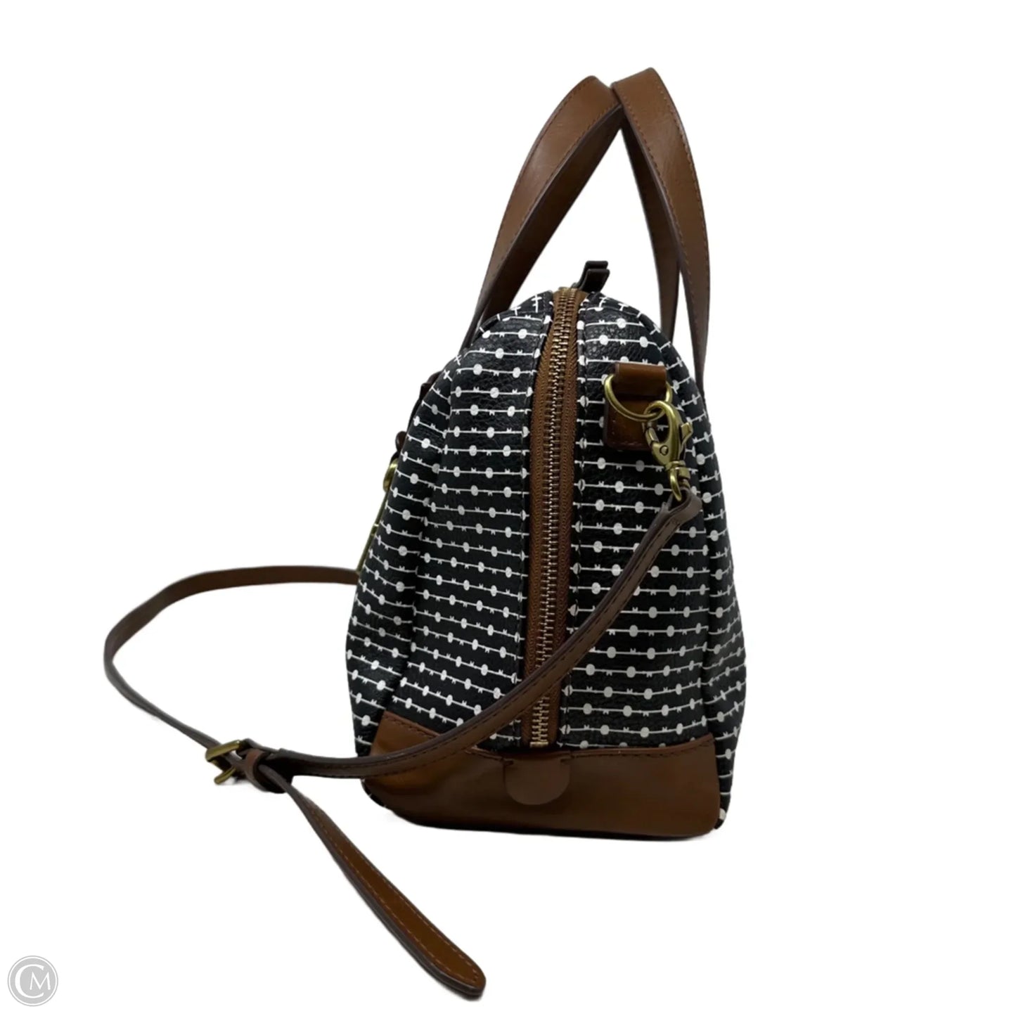 Rachel PVC Satchel By Fossil, Size: Medium