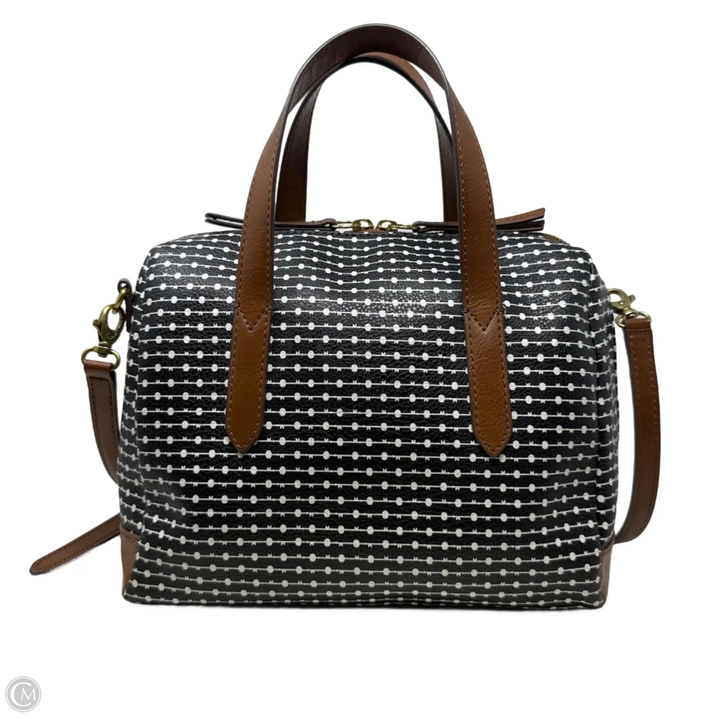 Rachel PVC Satchel By Fossil, Size: Medium