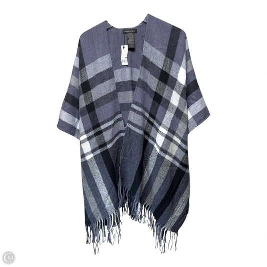 Shawl By Banana Republic In Plaid Pattern, Size: Osfm