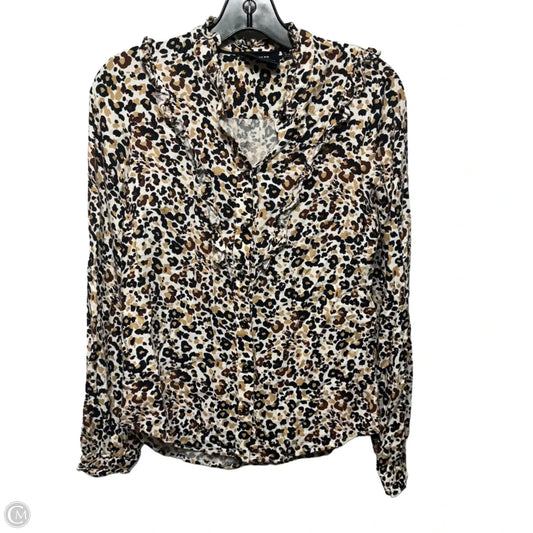 Top Long Sleeve By Maeve In Multi-colored, Size: 2