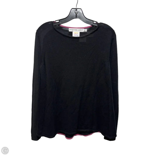 Wool Blend Sweater By Gretchen Scott In Black, Size: M