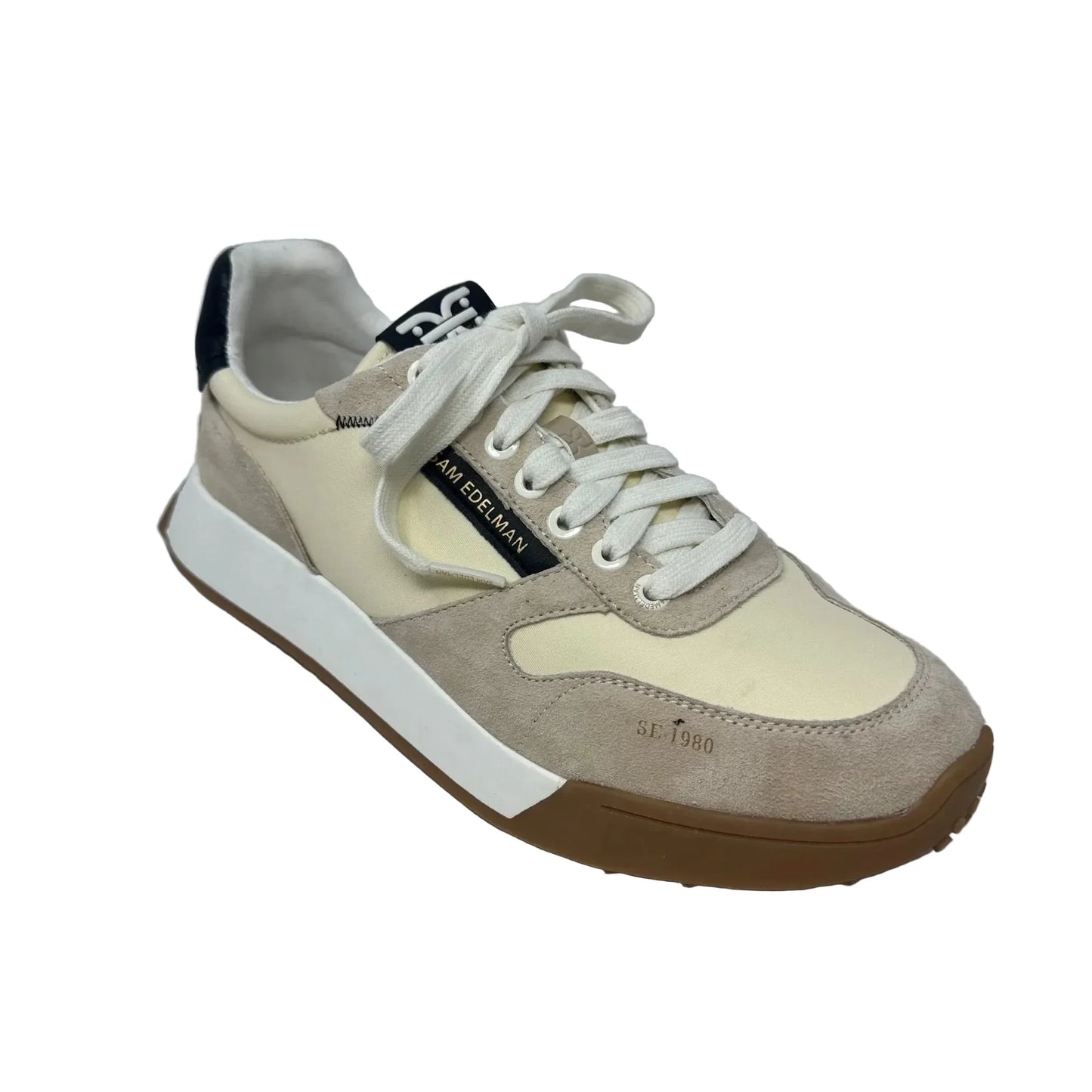 Layla Sneakers By Sam Edelman In Cream, Size: 10