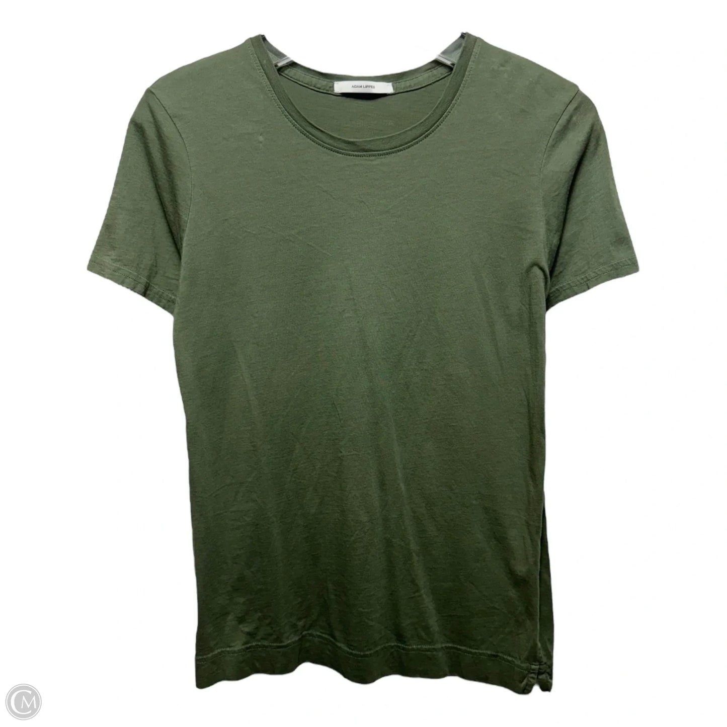 Top Short Sleeve By Adam Lippes In Green, Size: M