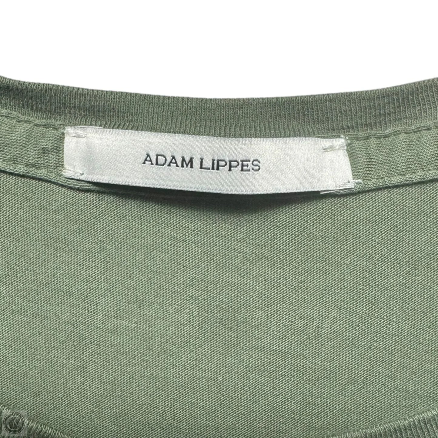 Top Short Sleeve By Adam Lippes In Green, Size: M