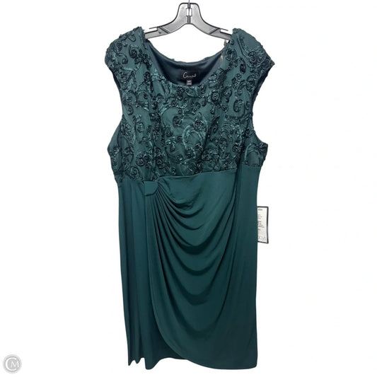 Dress Party Short By Connected Apparel In Green, Size: 24