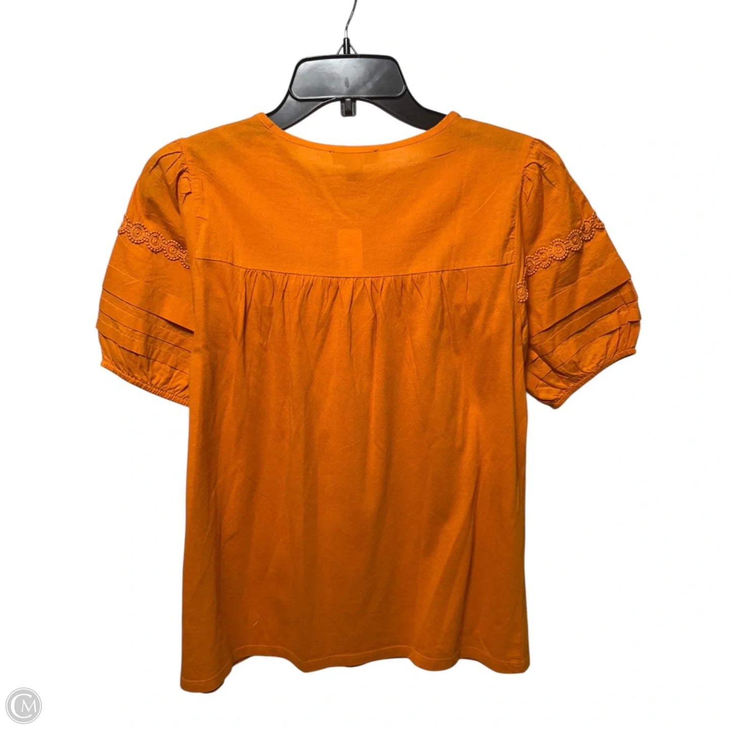 Top Short Sleeve By J. Crew In Yellow, Size: Xs