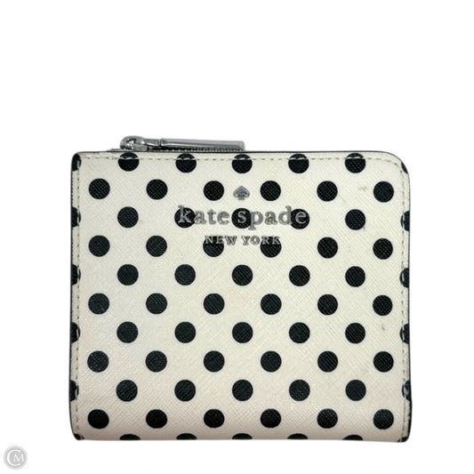 Staci Picture Dot Small L Zip Bifold Wallet Designer By Kate Spade, Size: Small
