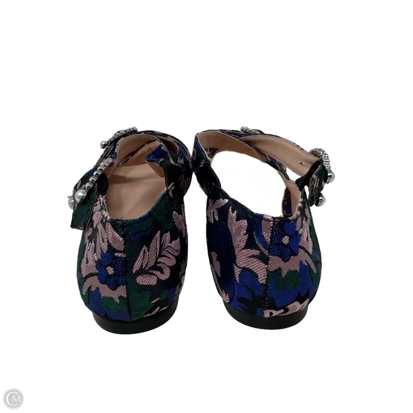 Brocade Shoes Flats By J. Crew In Floral Print, Size: 6.5