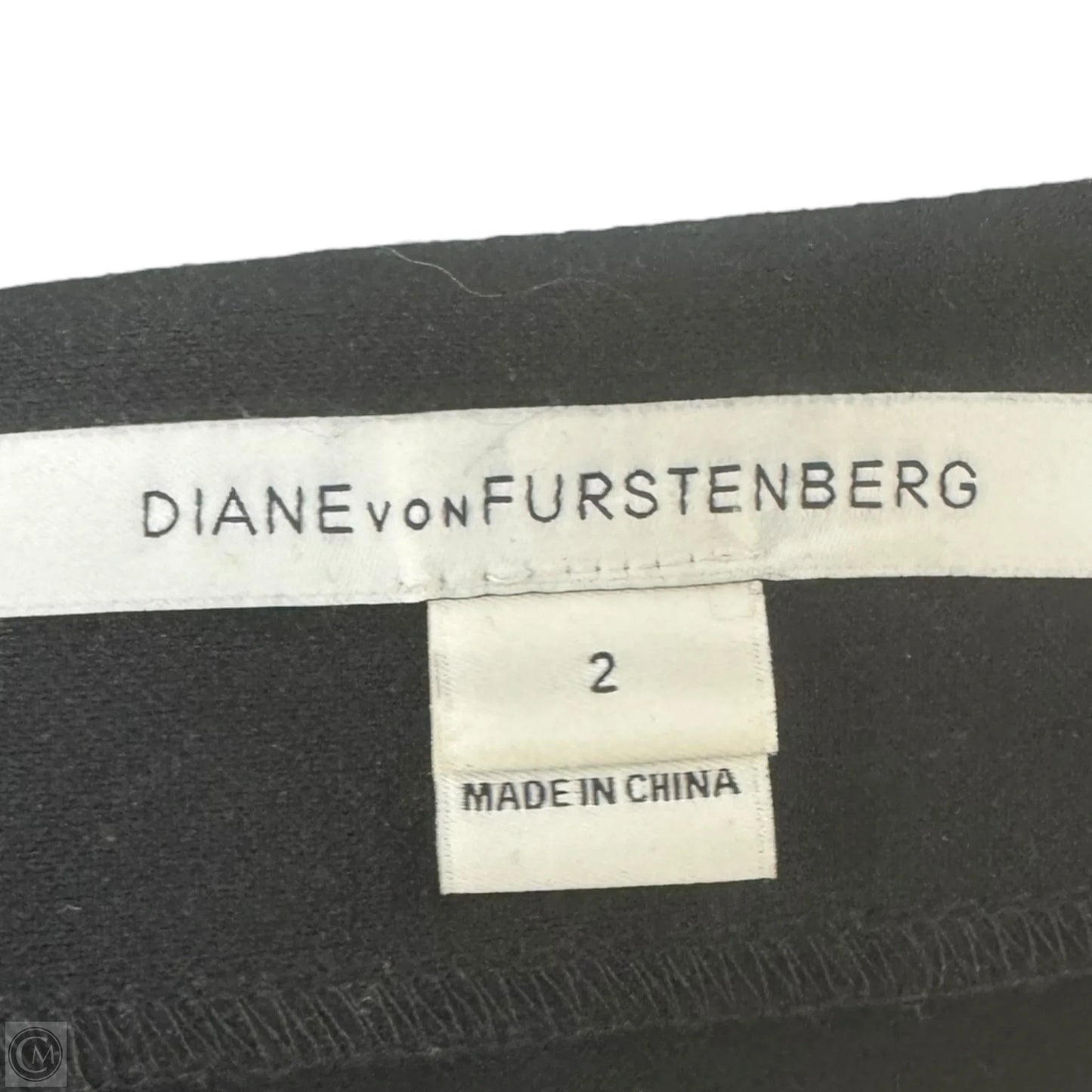 Skirt Designer By Diane Von Furstenberg In Black, Size: 2