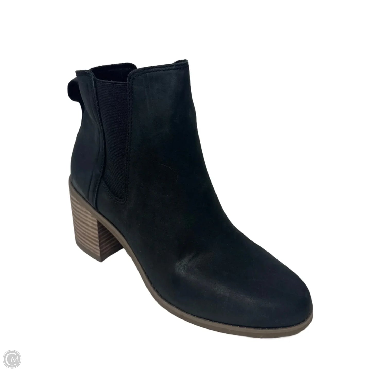 Boots Ankle Heels By Toms In Black, Size: 7