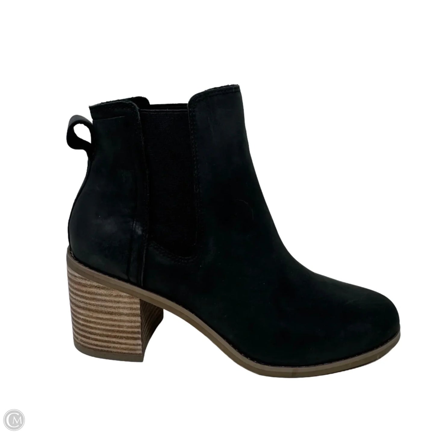 Boots Ankle Heels By Toms In Black, Size: 7