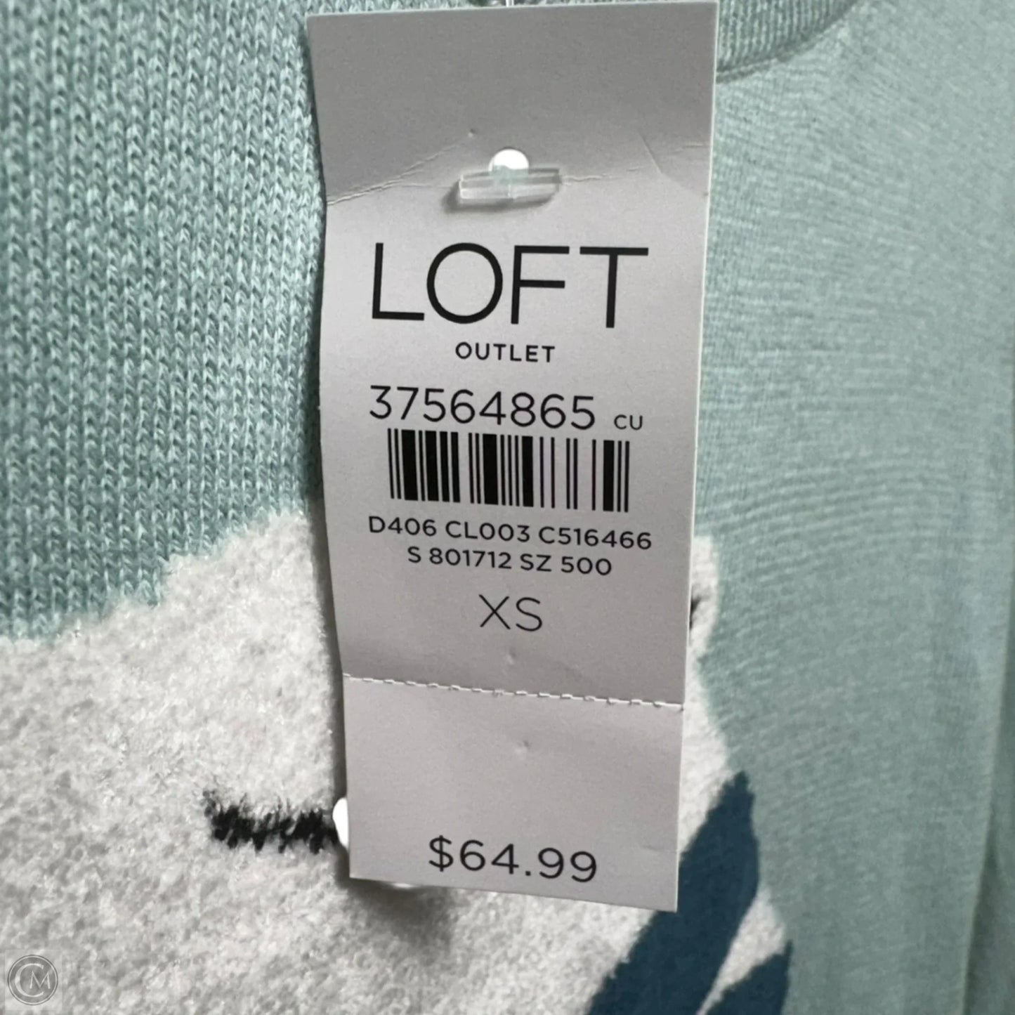 Polar Bear Sweater By Loft In Animal Print, Size: Xs