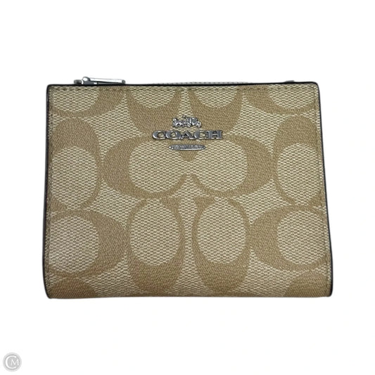 Bifold Snap Wallet Designer By Coach, Size: Small