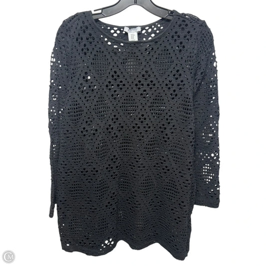 Top Long Sleeve By Haute Hippie In Black, Size: M