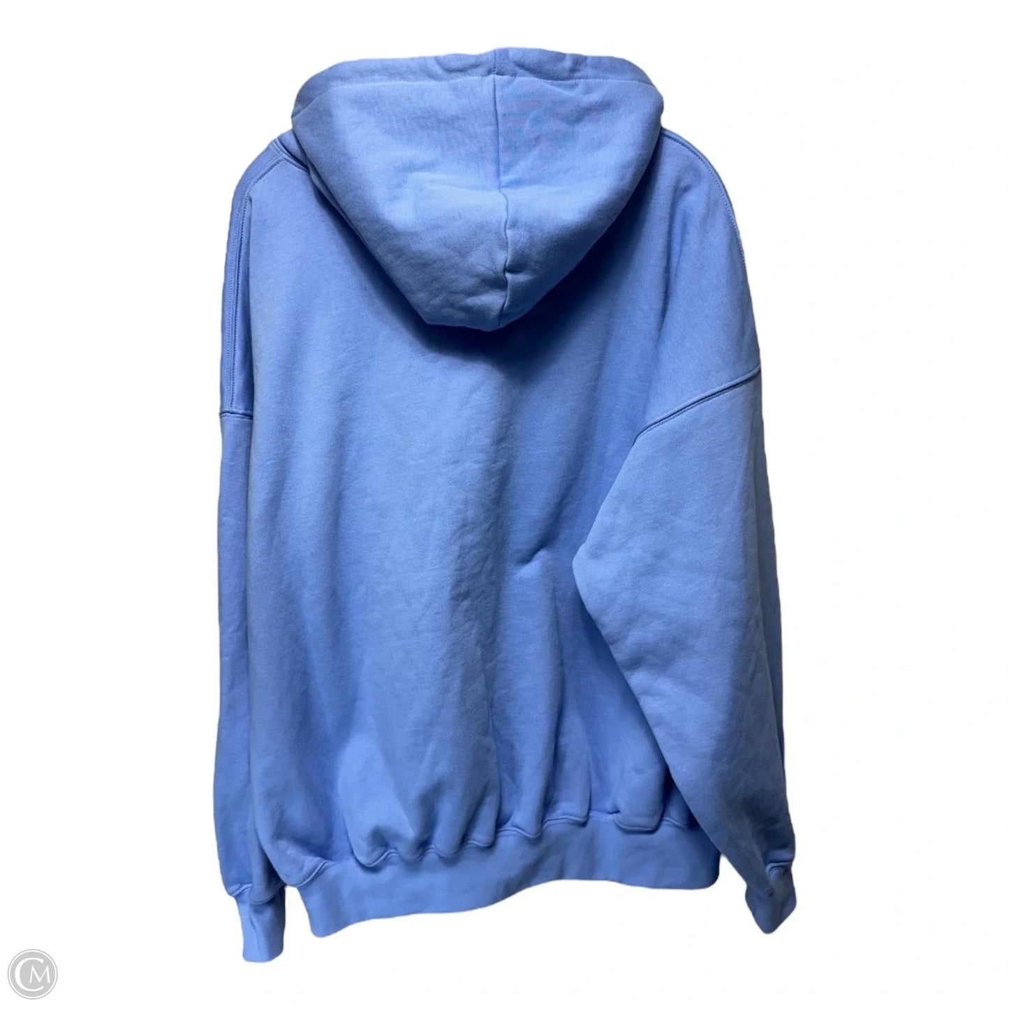 Blueberry Boyfriend Puff Hoodie By Mr Winston In Blue, Size: M