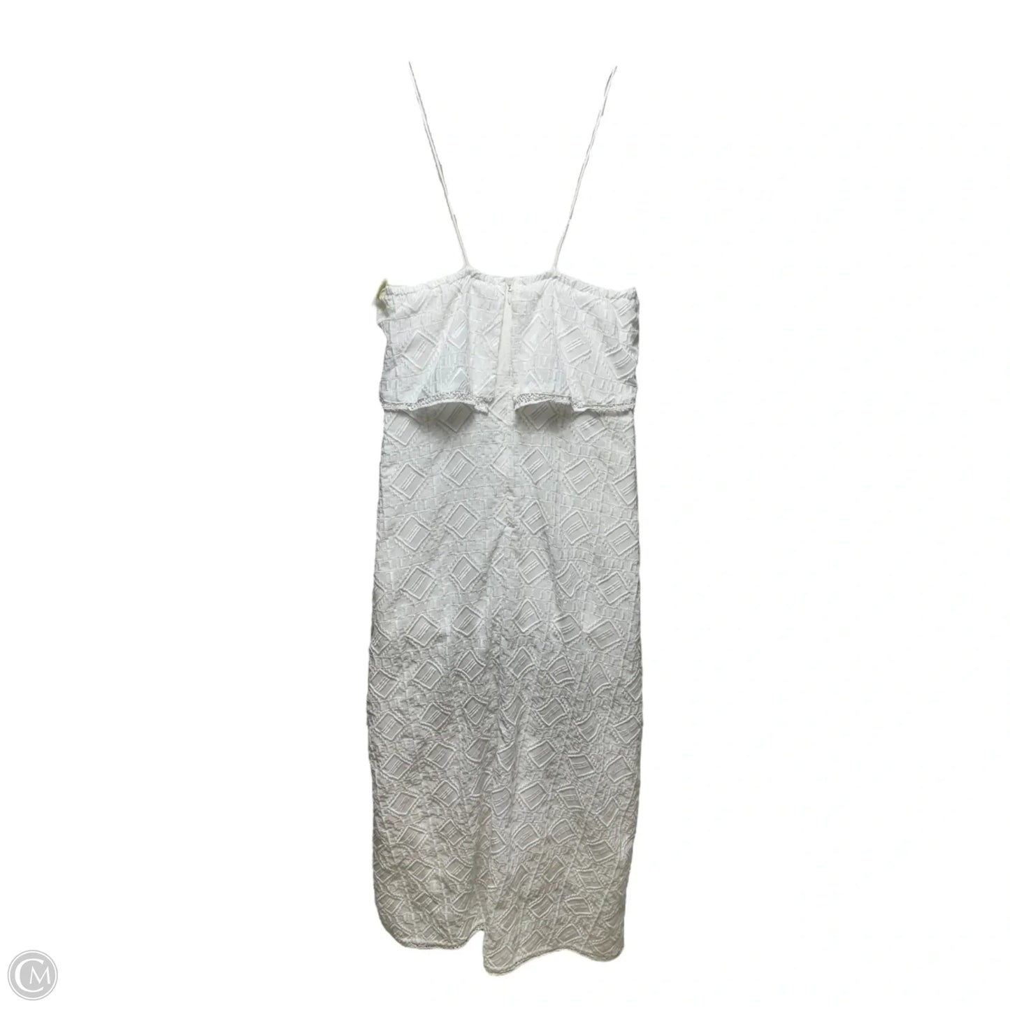 Embroidered Dress Casual Maxi By Anthropologie In White, Size: 10