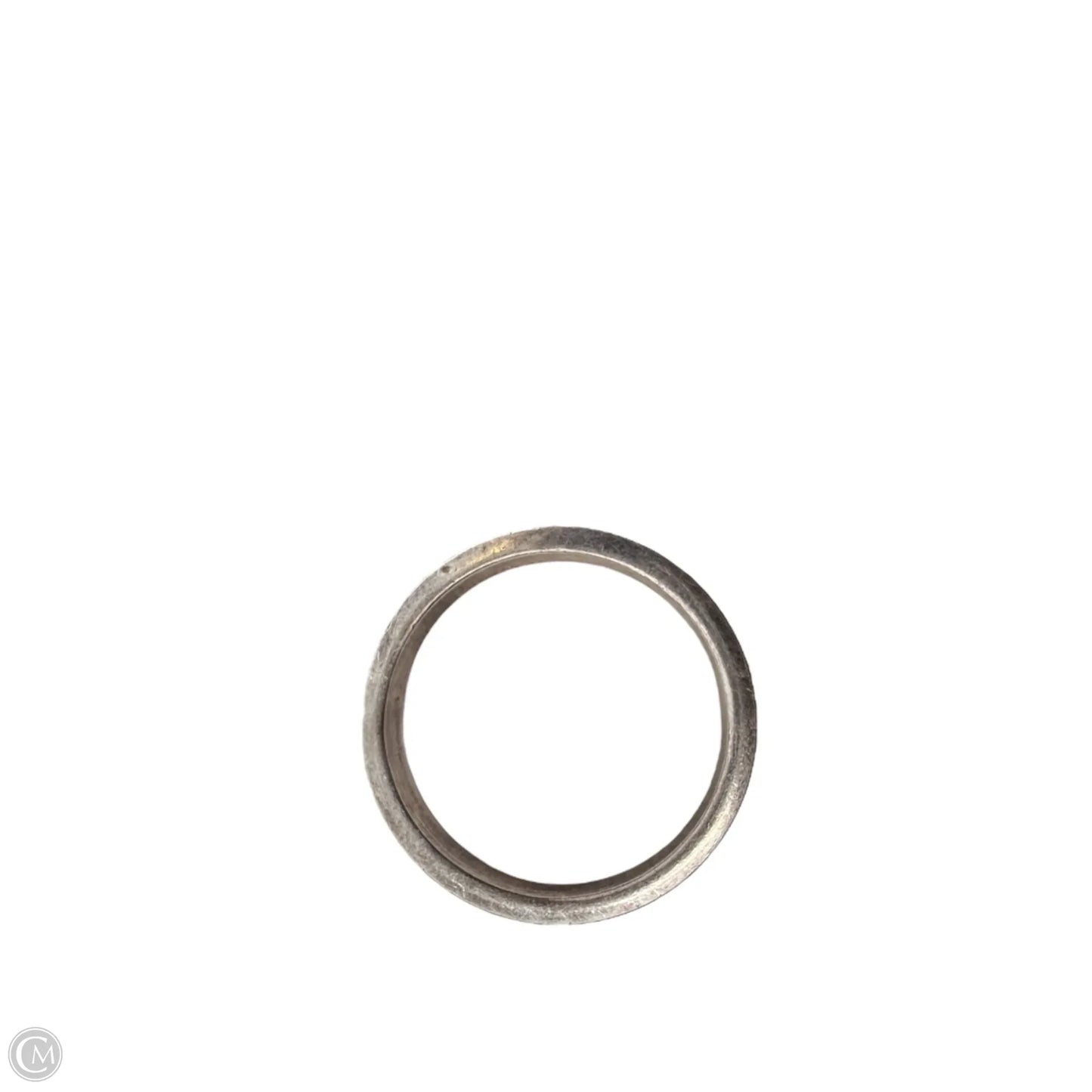 Sterling Silver & CZ Eternity Band Ring, Size: 9