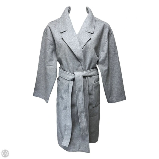 Relaxed Wrap Topcoat By Gap In Grey, Size: XXL