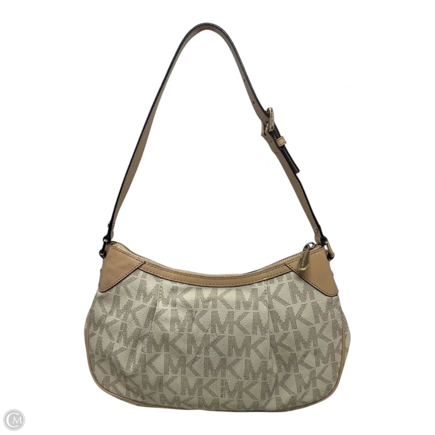 Logo Shoulder Handbag Designer By Michael Kors, Size: Medium