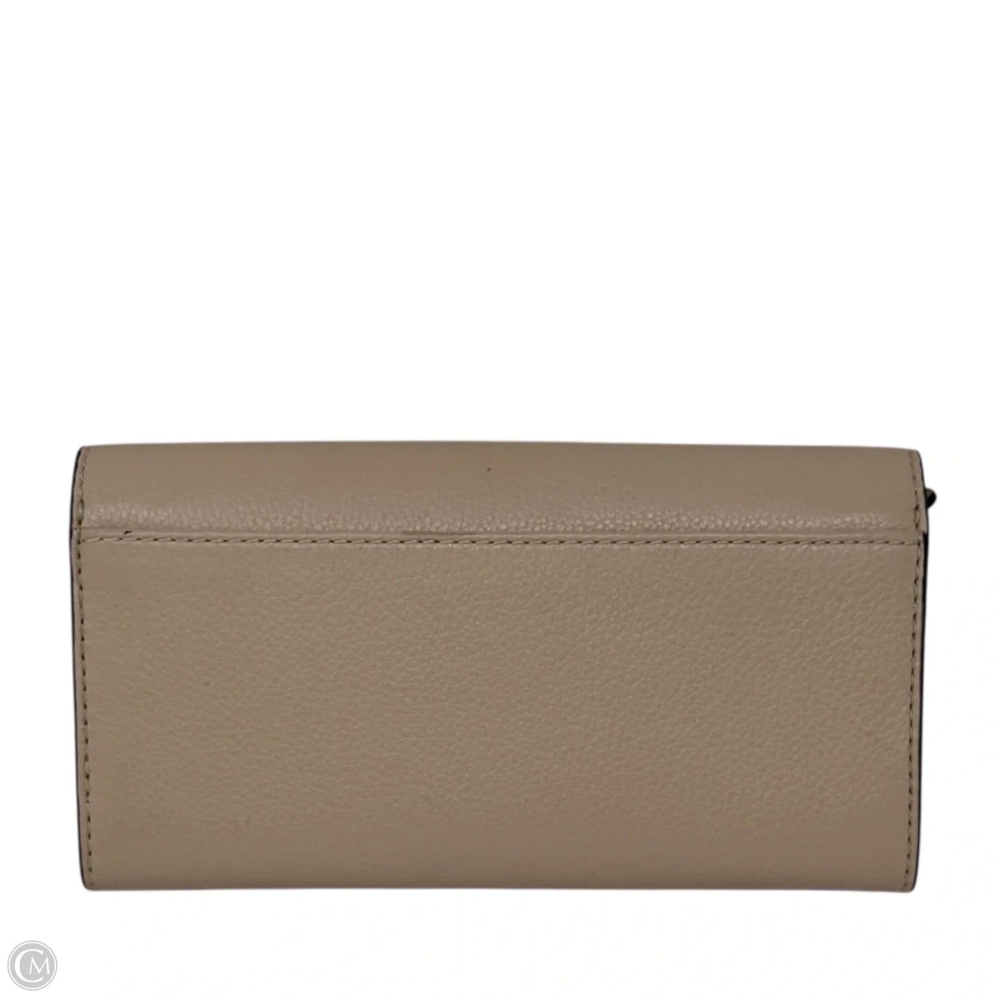 Fulton Carryall Leather Wallet In Oyster Designer By Michael Kors, Size: Medium