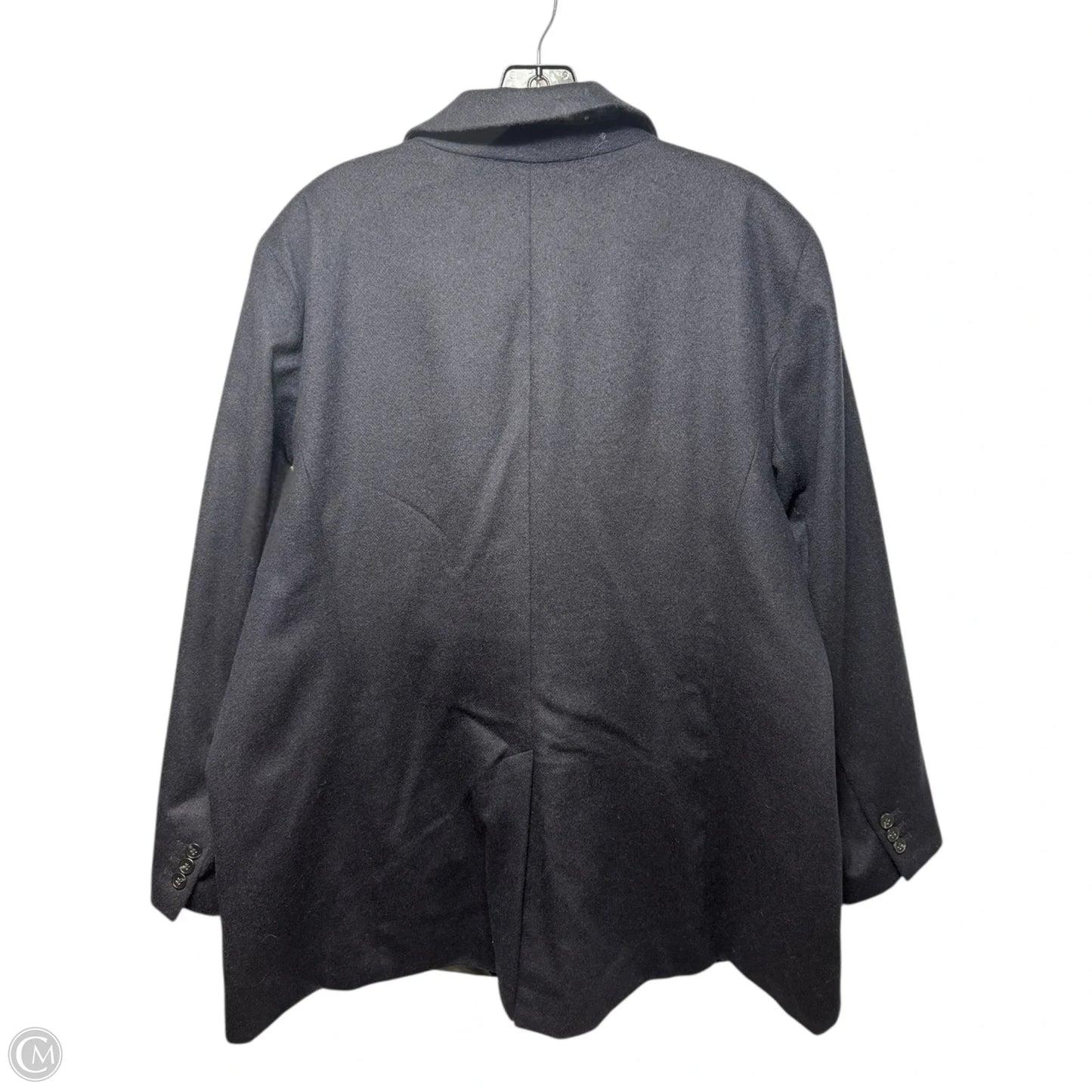 Blazer Wool Blend By Talbots In Navy, Size: 22