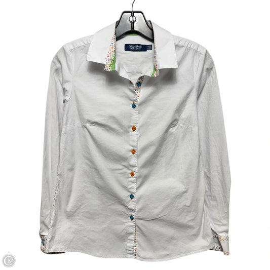 Top Long Sleeve By Bariloche In White, Size: S