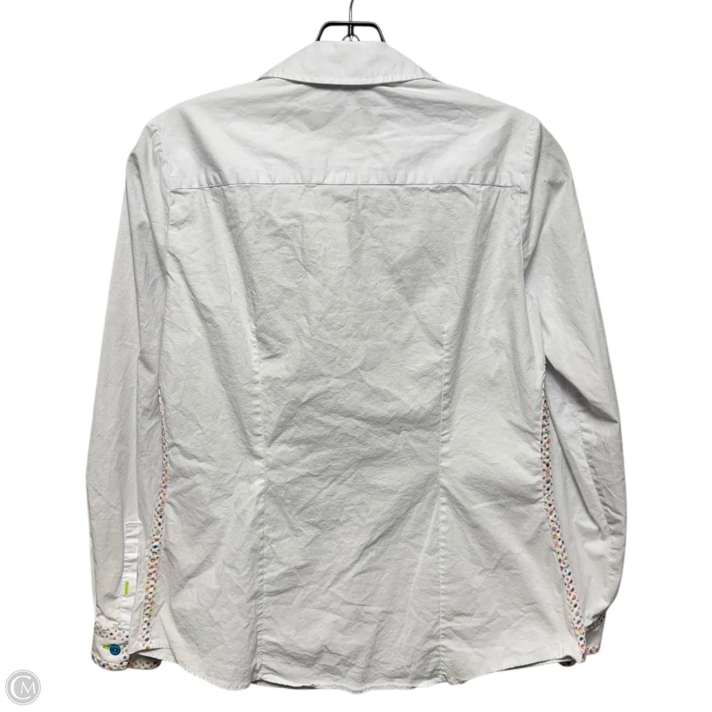 Top Long Sleeve By Bariloche In White, Size: S