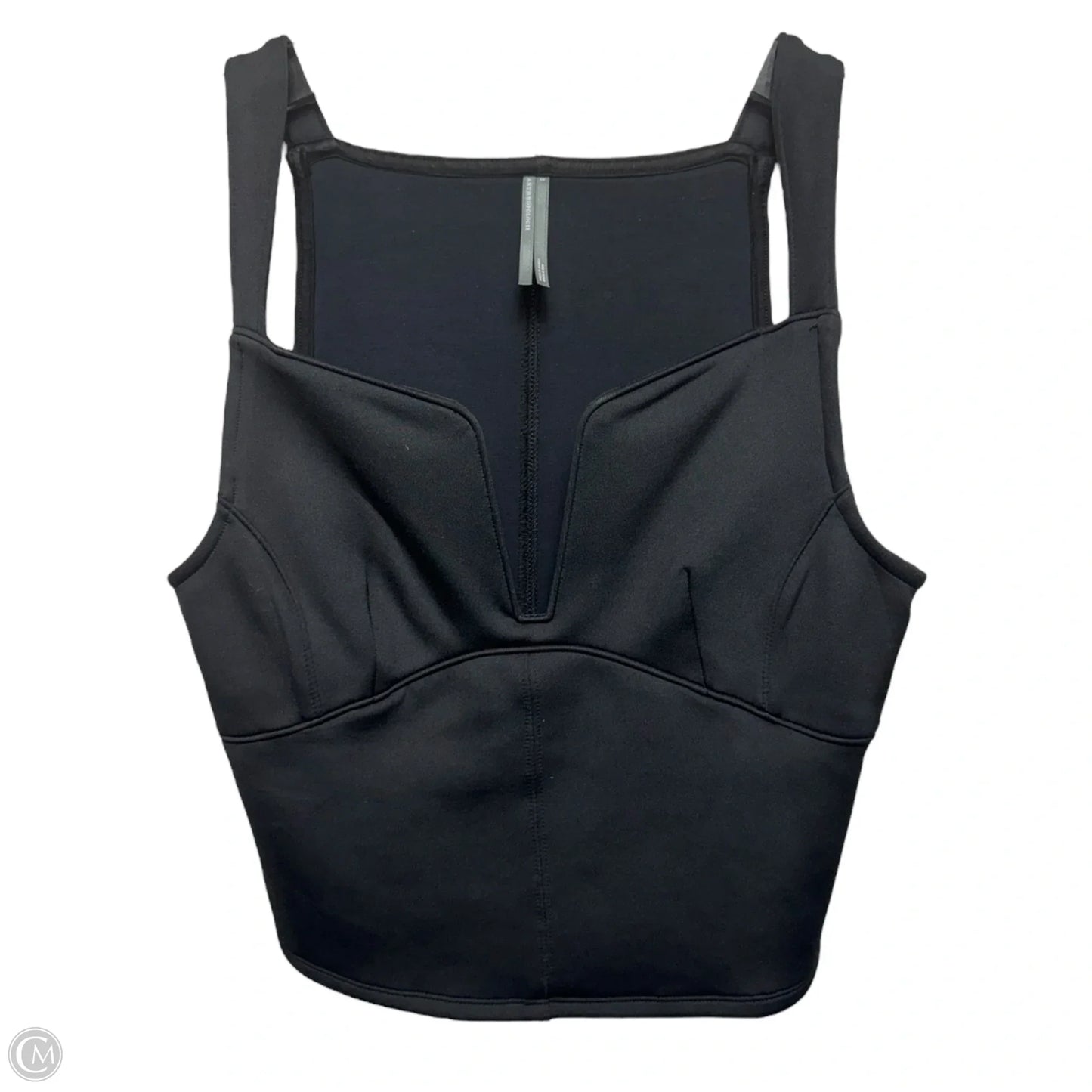 Top-Stitch Scuba Top By Anthropologie In Black, Size: S