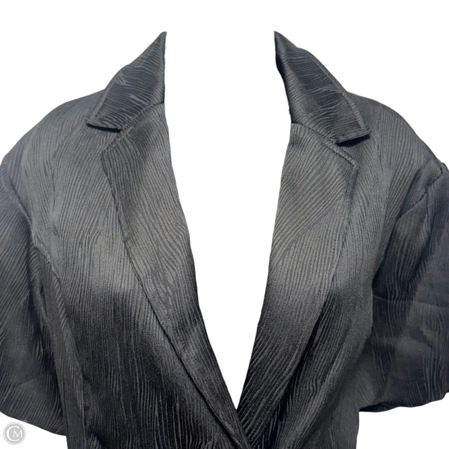 Lorenzo Short-Sleeve Belted Blazer Dress By 4SI3NNA X Anthropologie In Black, Size: S