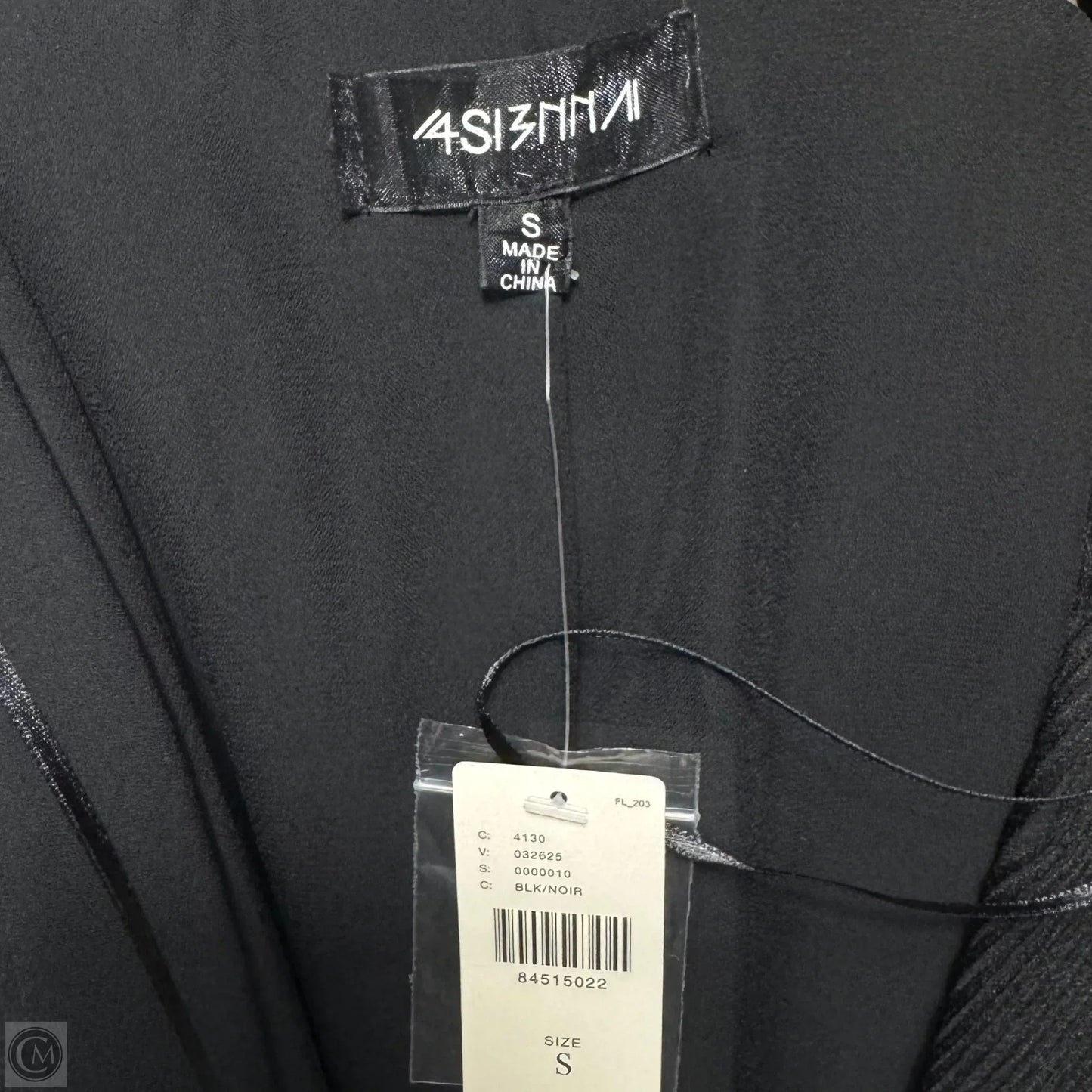 Lorenzo Short-Sleeve Belted Blazer Dress By 4SI3NNA X Anthropologie In Black, Size: S