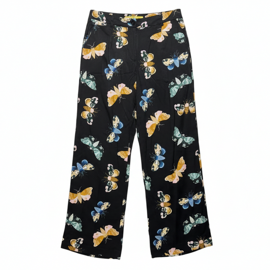 Printed Wide Leg Pants By Sarah Gordon X Maeve
 In Animal Print, Size: 6