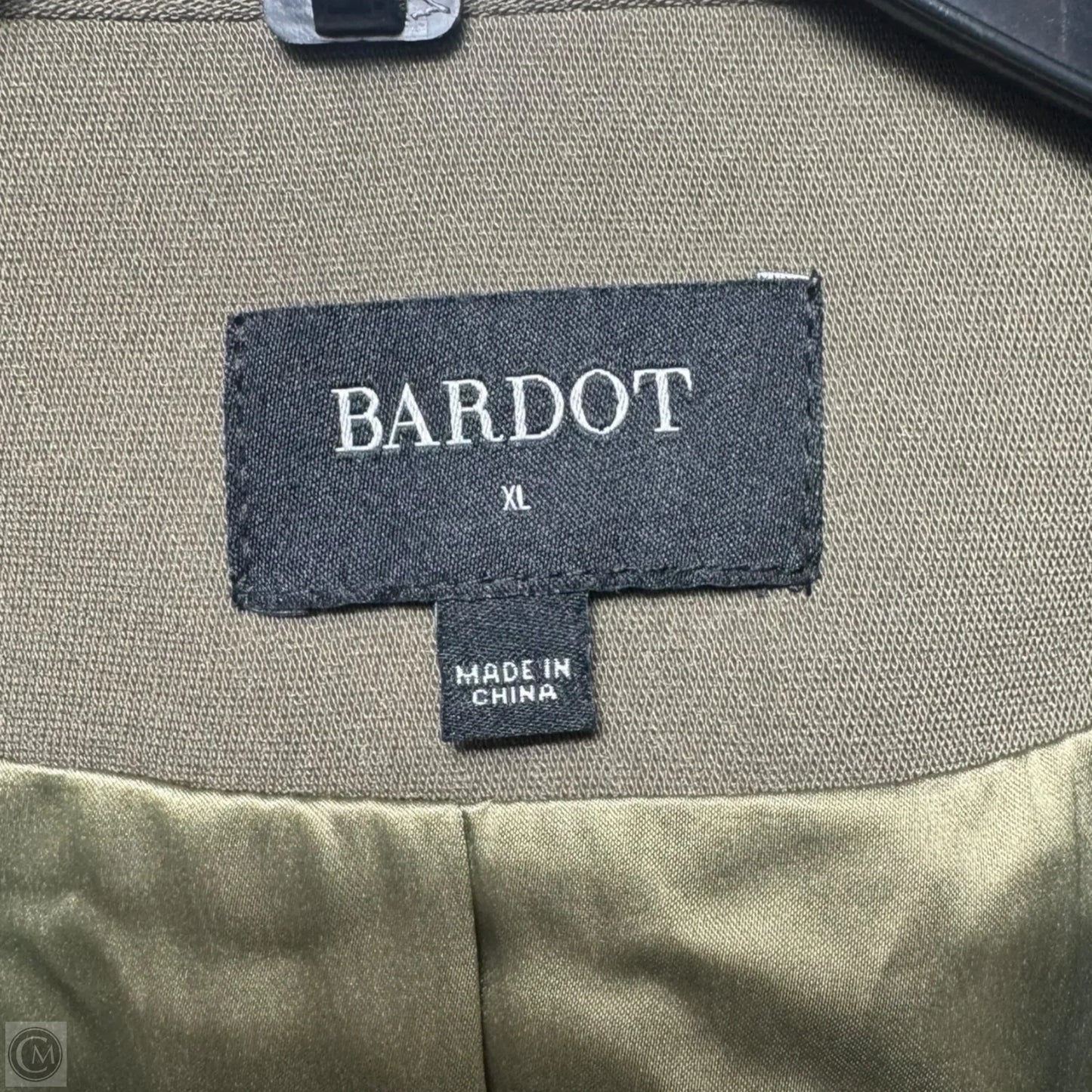 Belted Blazer By Bardot In Green, Size: XL