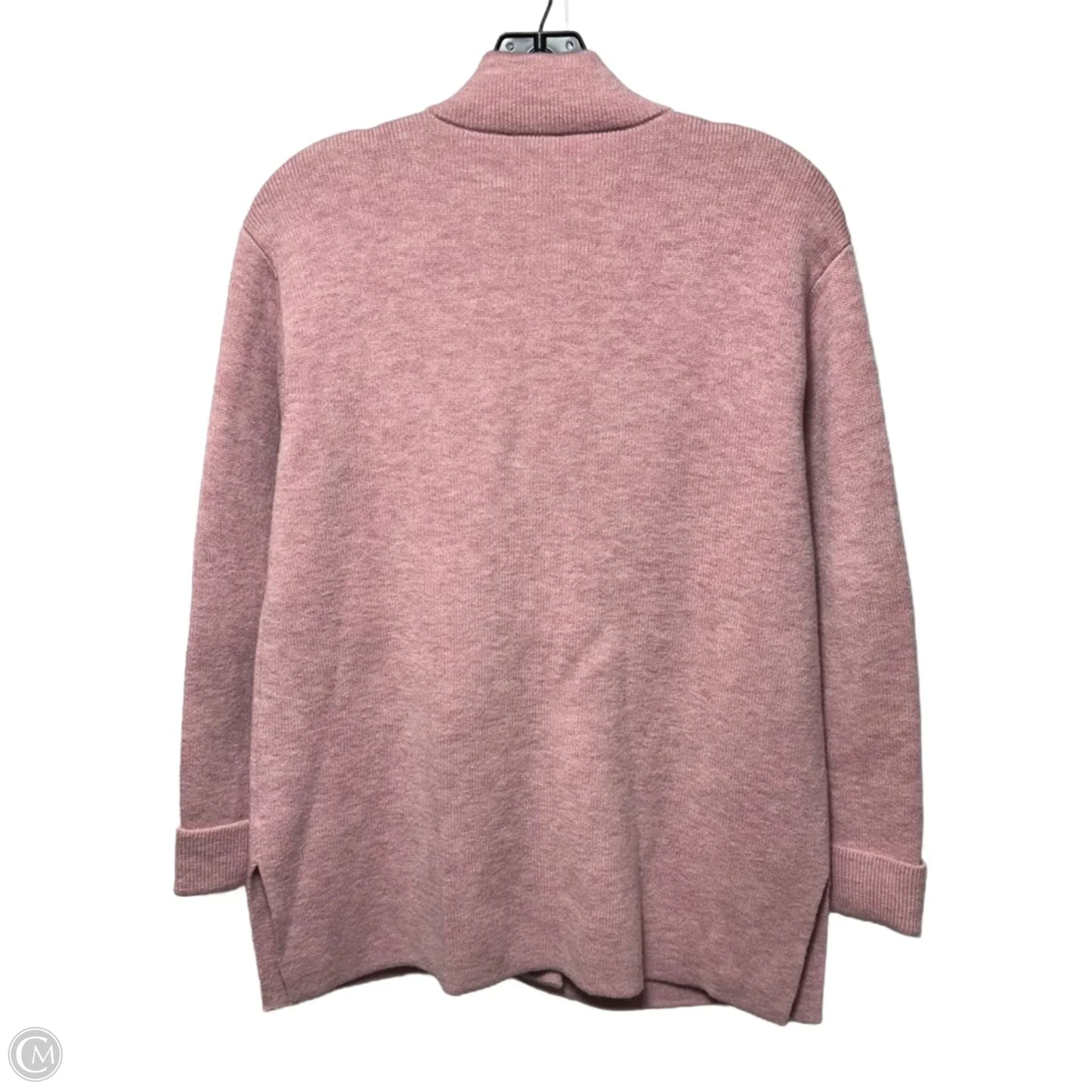 Sweater Cardigan By Talbots In Pink, Size: Mp