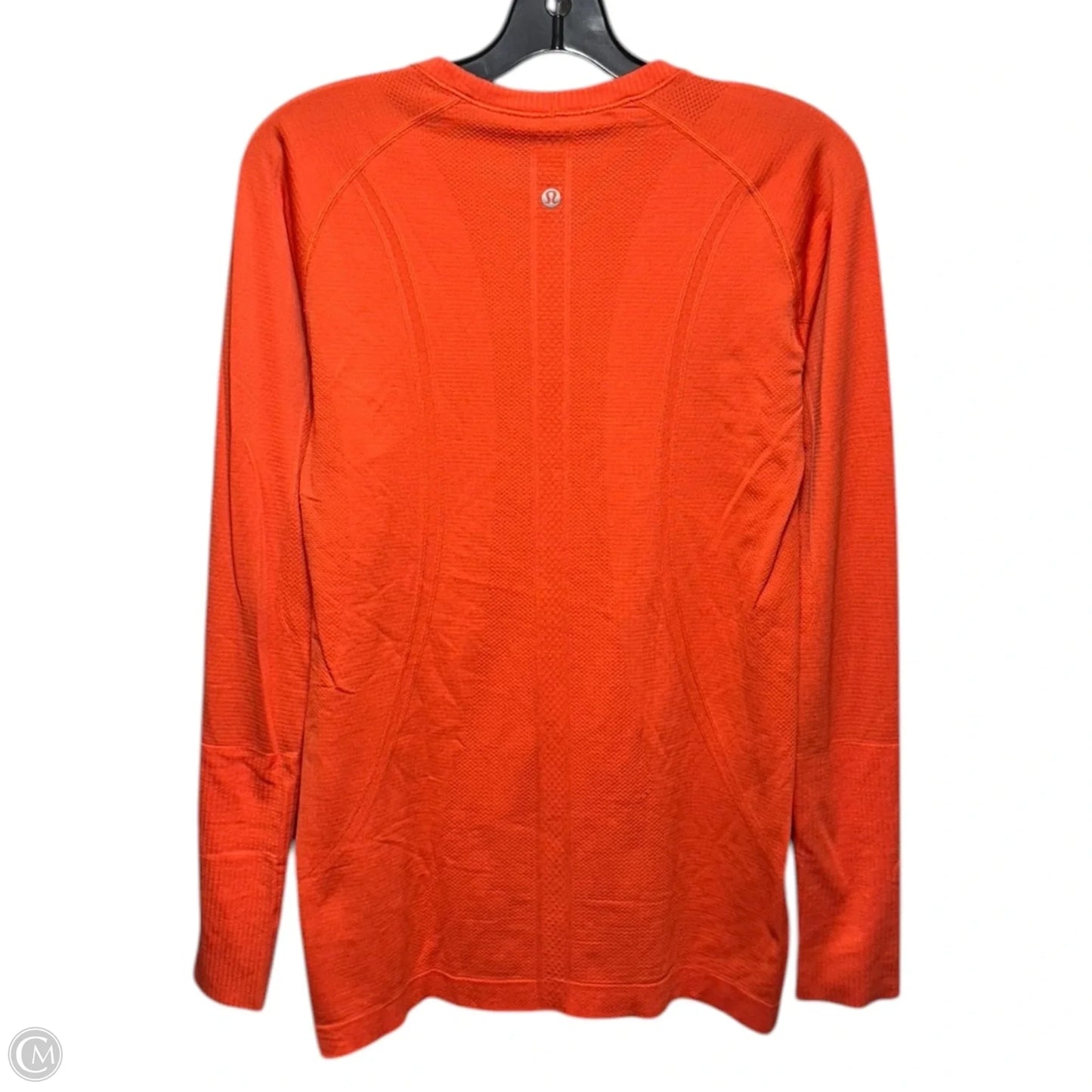 Swiftly Tech Long Sleeve Crew By Lululemon In Orange, Size: 10