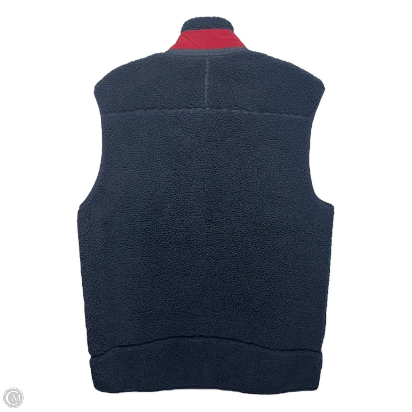 Vest Faux Fur & Sherpa By Patagonia In Blue & Red, Size: Men’s M
