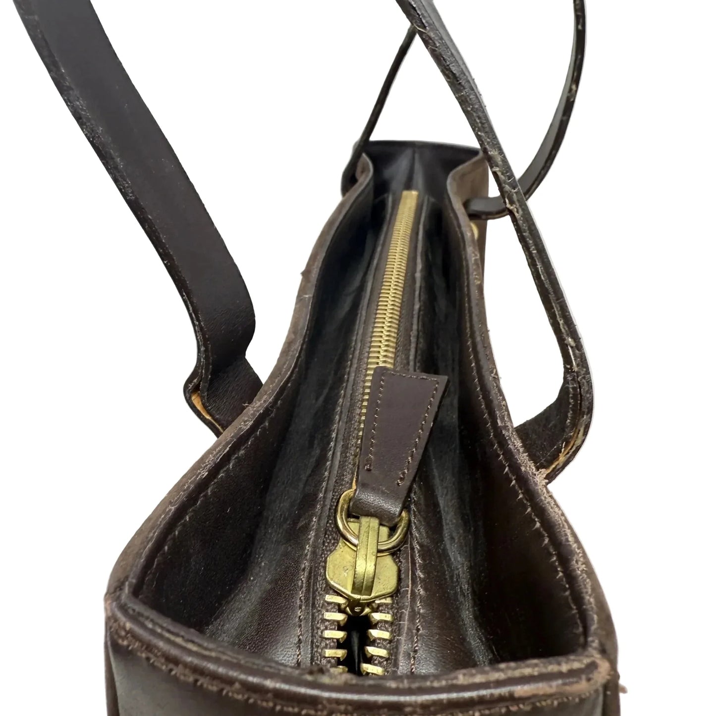 Suede Tote With Circle Appliqués By Casadei, Size: Small