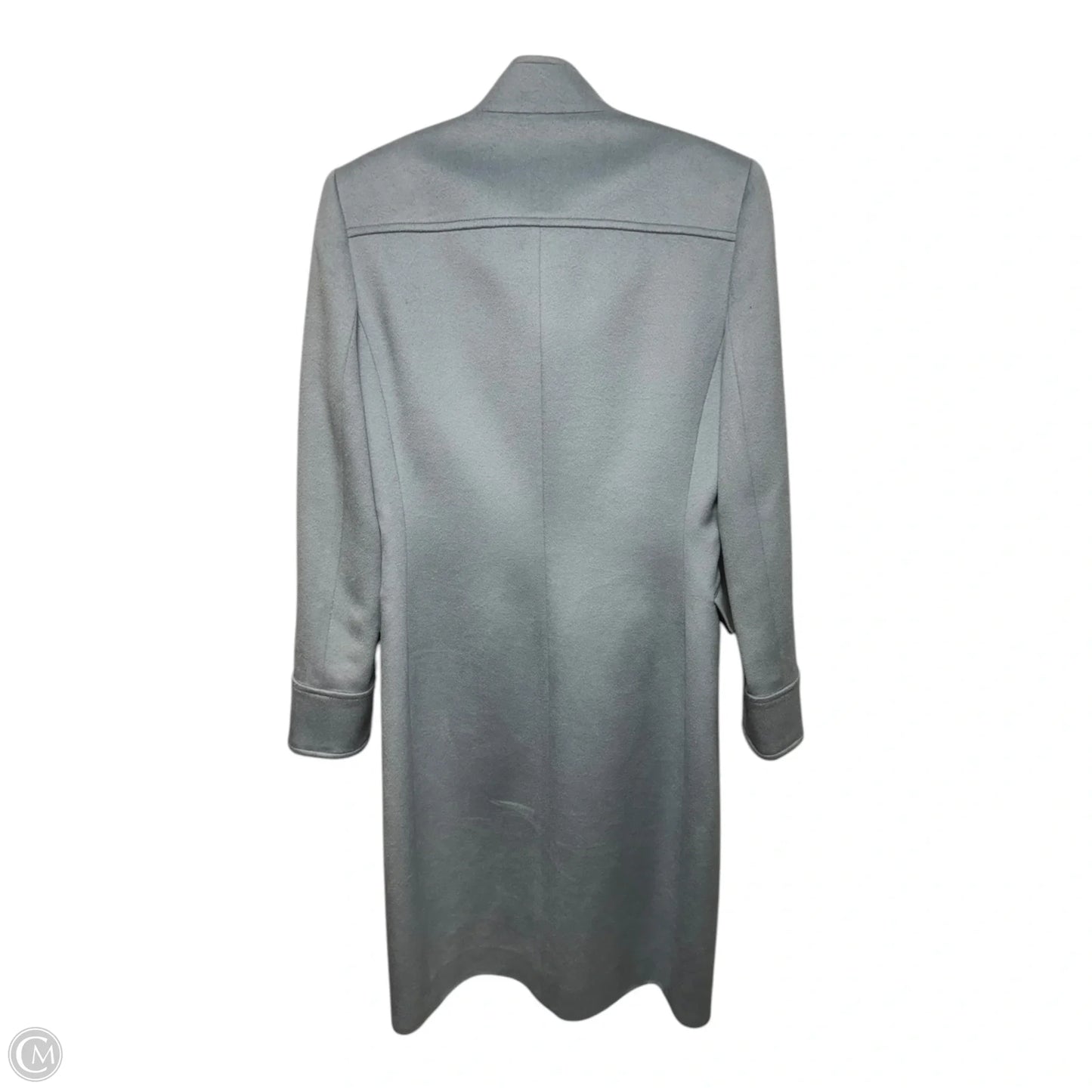 Coat Wool By Tahari In Blue, Size: 2