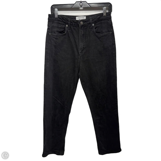 Jeans Boyfriend By Reformation In Black Denim, Size: 8/29