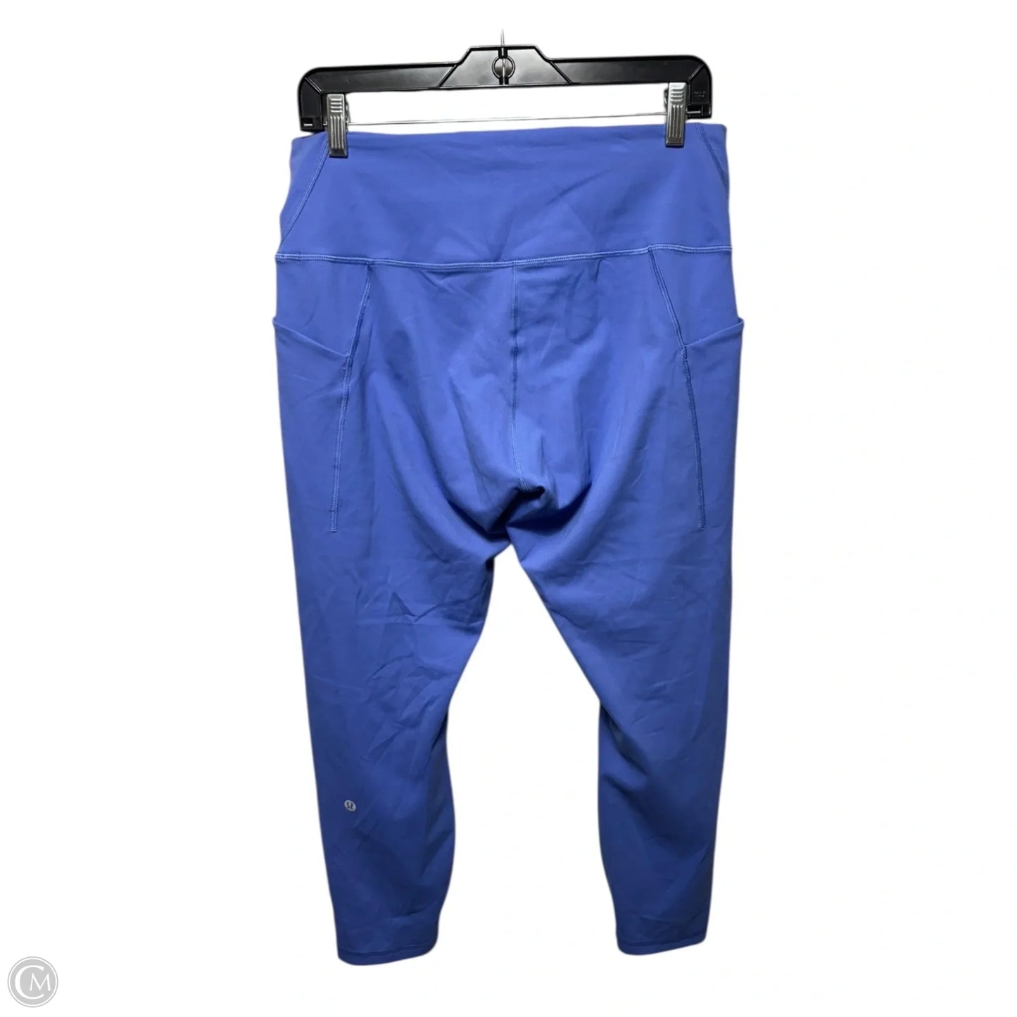 Athletic Leggings By Lululemon In Blue, Size: 14