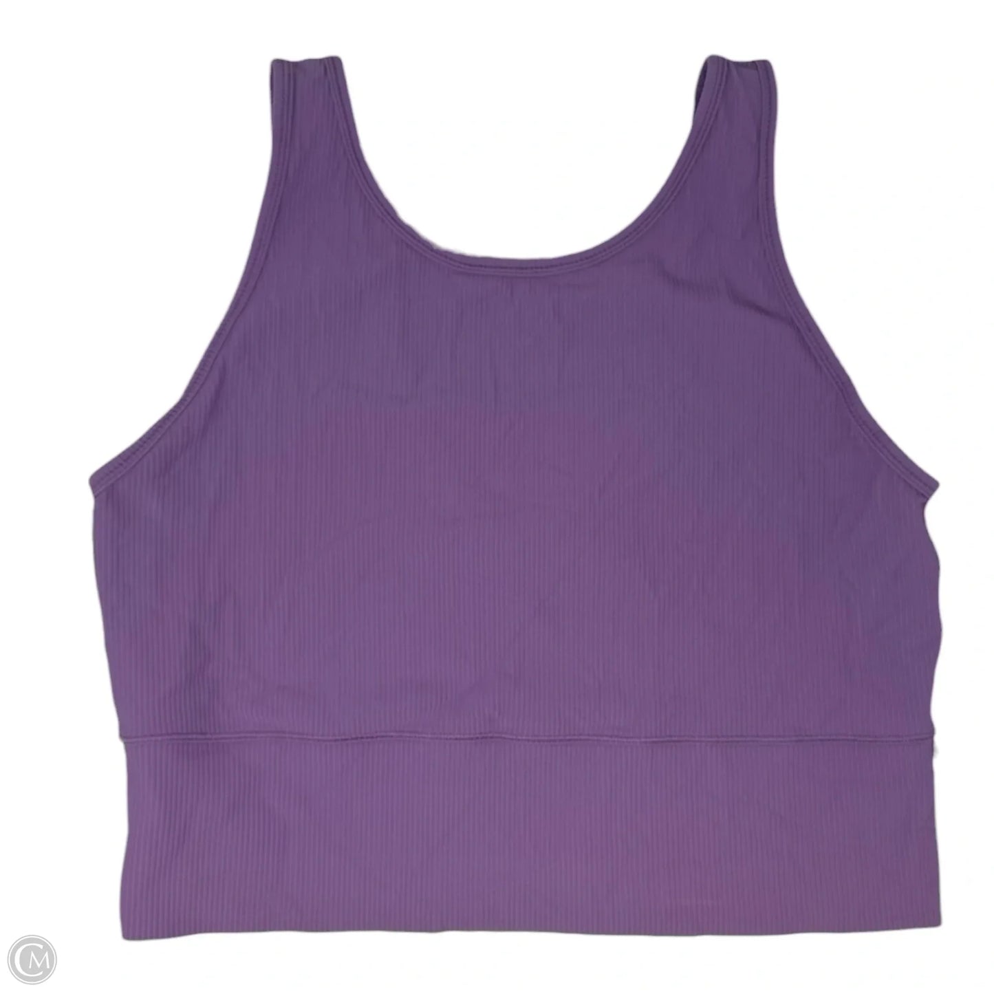 Athletic Tank Top By Lululemon In Purple, Size: 14
