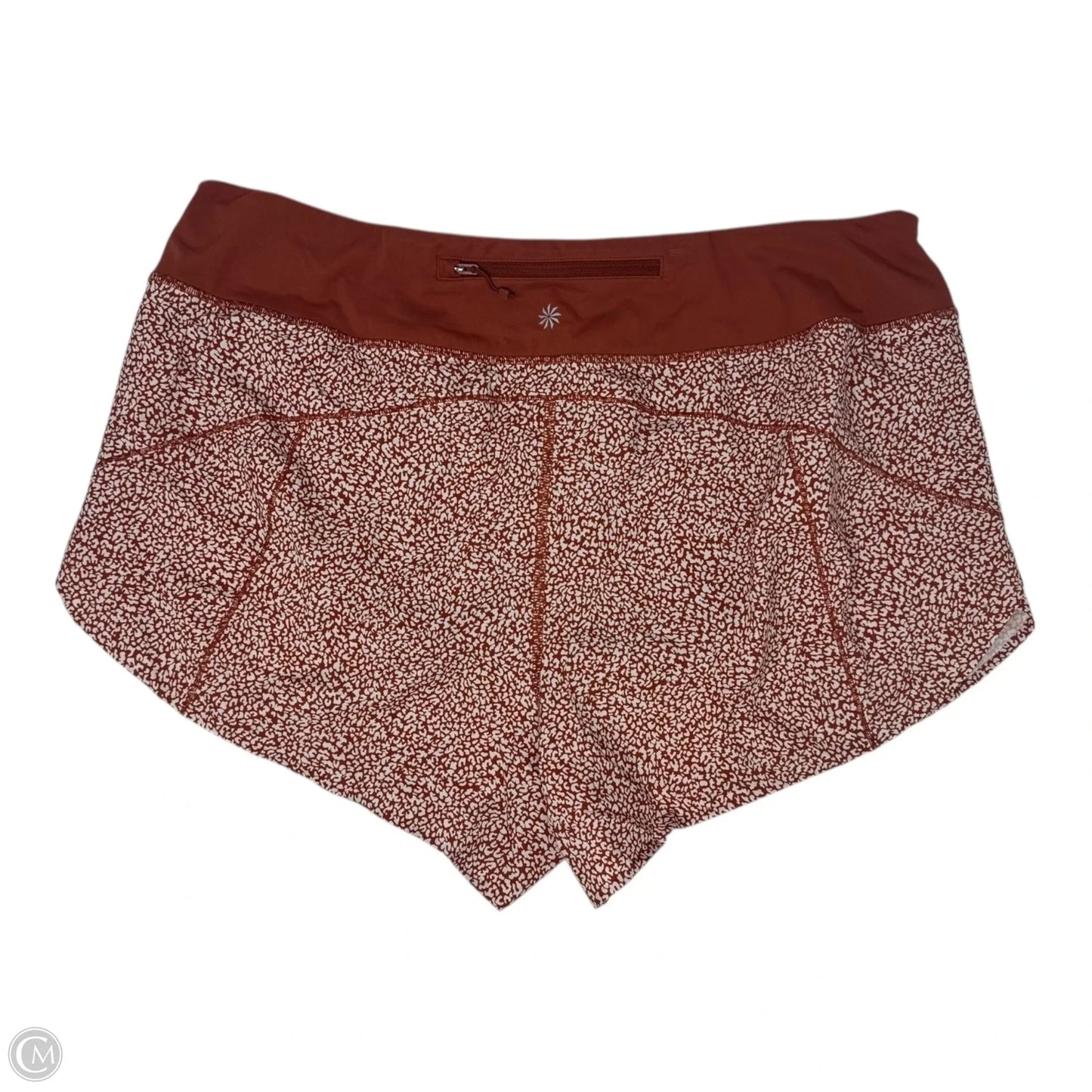 Athletic Shorts By Athleta In Brown & White, Size: Xl