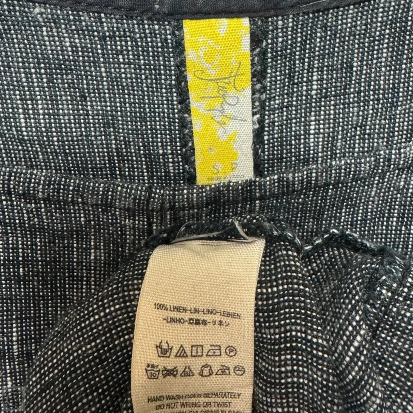 Linen Tunic Short Sleeve By Free People In Grey, Size: S