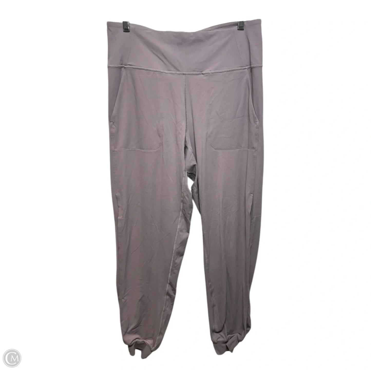 Athletic Pants By Lululemon In Purple, Size: 12