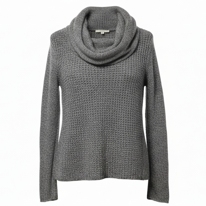 Sweater By Eileen Fisher In Grey, Size: Xs