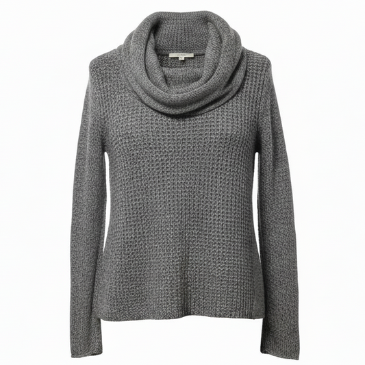 Sweater By Eileen Fisher In Grey, Size: Xs