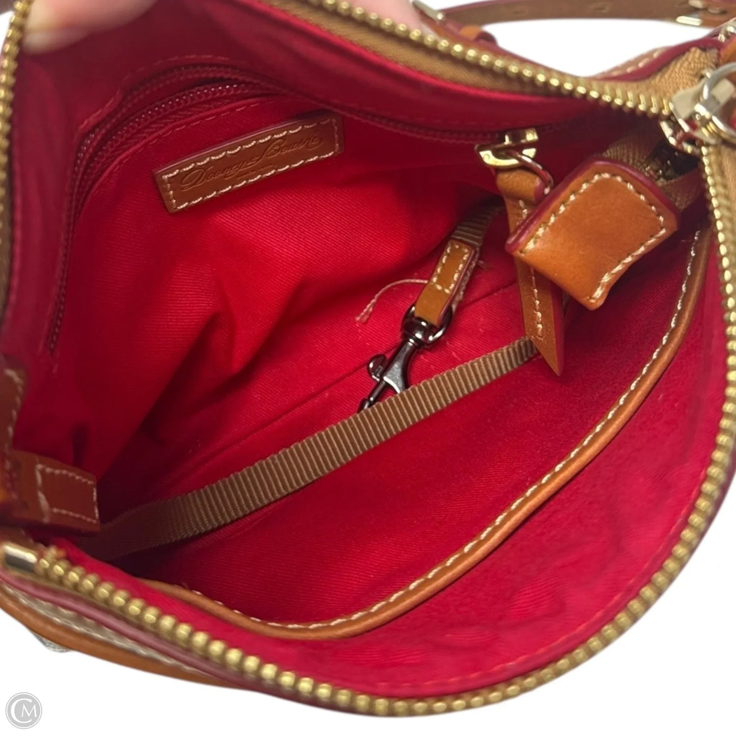 Domed Crossbody Designer By Dooney And Bourke, Size: Medium