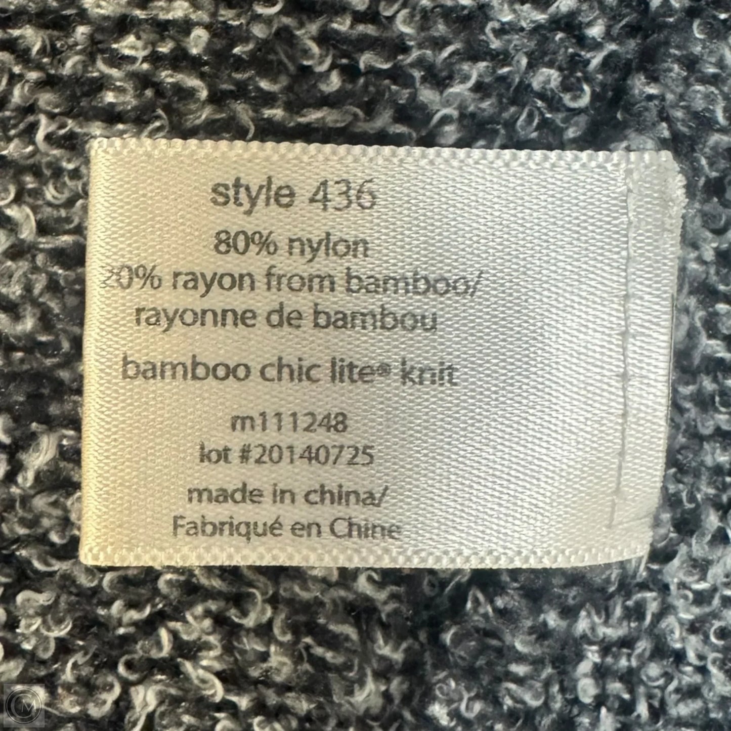 Bamboo Chic Lite Open Front Cardigan Sweater By Barefoot Dreams In Grey, Size: S/M