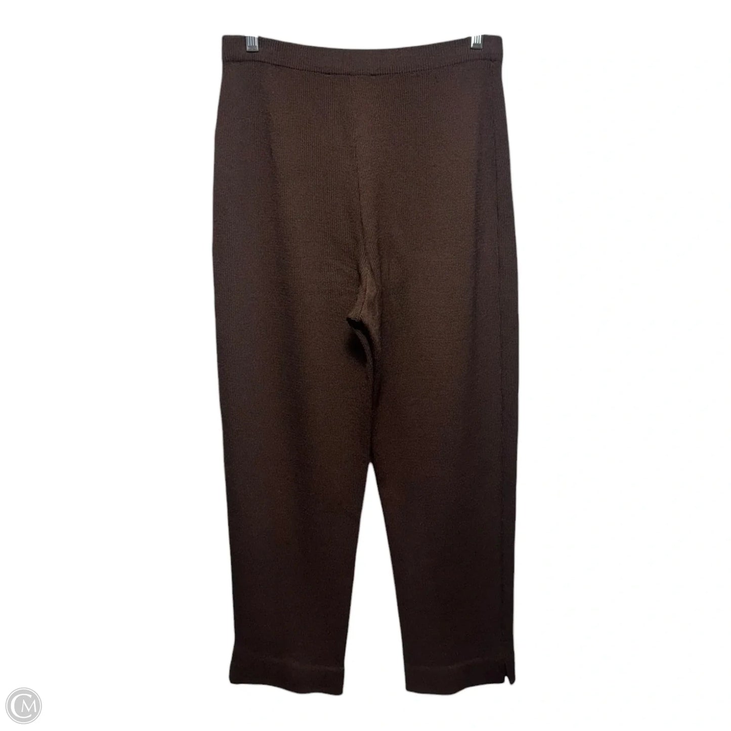 Knit Pants Luxury Designer By St John Collection In Brown, Size: 6