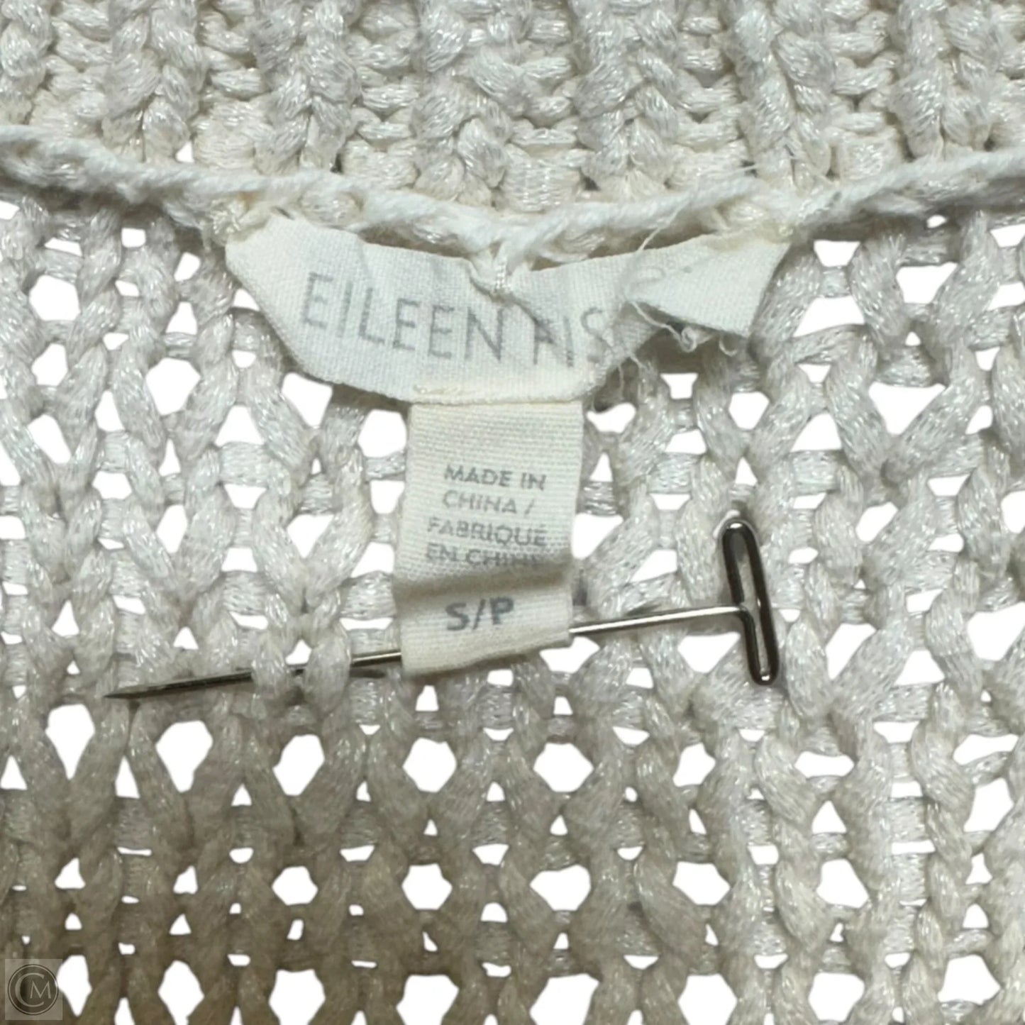 Sweater By Eileen Fisher In Cream, Size: S